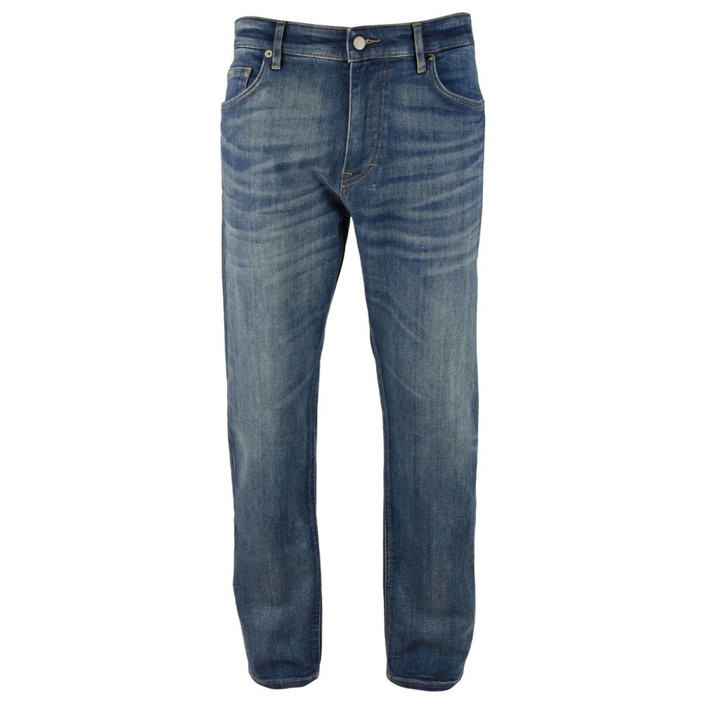 Hugo Boss Men's Albany Relaxed Fit Stretch Jeans
